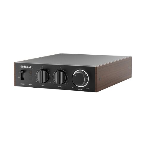 JadeAudio Level 1 Desktop HiFi Bluetooth LDAC Amplifier, 2×300W Class D Amp, USB/Coax Input, Subwoofer Output, Stereo Amplifier for Home Theater/Computer/Speakers with 48V Power Supply(Black) in Kuwait