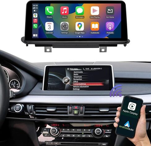 Road Top 12.3" CarPlay Screen for BMW X5 X6 F15/F16 with NBT (2014-2016) in Saudi Arabia