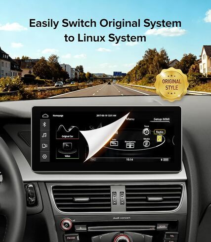 10.25"CarPlay Radio for Audi A4 A5 B8 (09-16) Concert/Symphony ONLY in Saudi Arabia