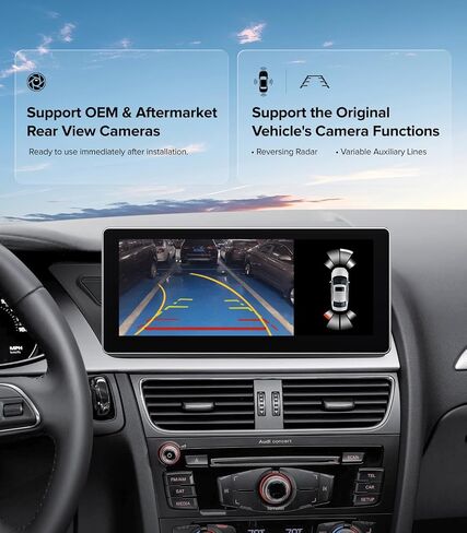 10.25"CarPlay Radio for Audi A4 A5 B8 (09-16) Concert/Symphony ONLY in Saudi Arabia