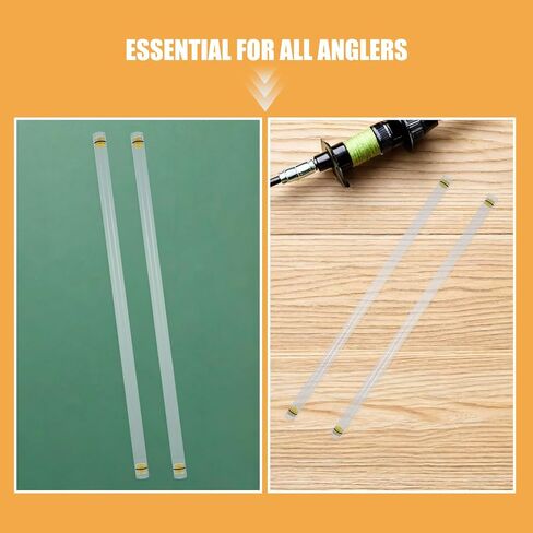 MAGICLULU 8pcs Heavy Duty Float Organizer Tube for Fishing Tackle and Floats, Thick Walled Plastic with Sponge Lining, Portable Storage Box for Organized Transport and Easy Identification in Saudi Arabia