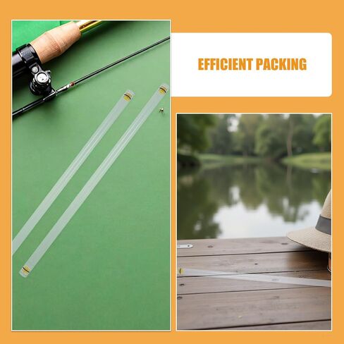 MAGICLULU 8pcs Heavy Duty Float Organizer Tube for Fishing Tackle and Floats, Thick Walled Plastic with Sponge Lining, Portable Storage Box for Organized Transport and Easy Identification in Saudi Arabia