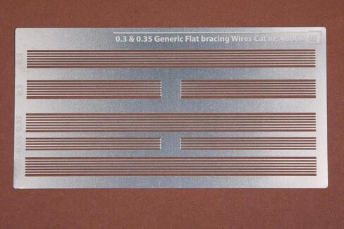 SBS 48068 1/48 Generic Flat Rigging Wires (0.3-0.35 mm) Photo-Etched Parts in Saudi Arabia