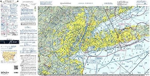FAA Charts: VFR TAC New York TNY (Current Edition: JUNE 17, Next Effective Date: AUGUST 12) - 11 Inch Navigation Chart in Saudi Arabia