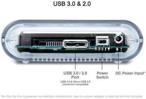 OWC Mercury On-The-Go Pro 120GB SSD USB 5Gb/s Portable Storage Solution in Saudi Arabia