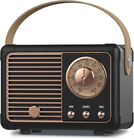 PRUNUS J-999 Retro Bluetooth Speaker,Vintage Decor Mini Wireless Speaker in Saudi Arabia