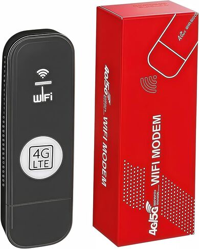Global Edition 4G LTE Portable WiFi Hotspot for Travel with SIM Card Slot Hotspot Device Support FDD:B1/2/3/4/5/7/8/20/28/66 in North America, South America Europe Africa Around the World (Black) in Kuwait