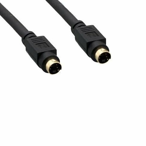50' S-Video Cable Mdin4 SVHS for Camc DVD PC TV Gold Plated Connector in Saudi Arabia