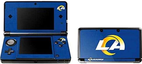 Skinit Decal Gaming Skin Compatible with 3DS (2011) - Officially Licensed NFL Los Angeles Rams Distressed Design in Saudi Arabia
