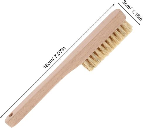 HANABASS Outdoor Rock Climbing Brush Ergonomic Grip Long Handle Portable Bouldering Chalk Brush Tool Made of Wood Boar Bristles Cleaning Wall Crevices Rock Climbing Holds for Bouldering in Saudi Arabia