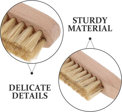Luxshiny Ergonomic Portable Climbing and Bouldering Brush with Long Handle Rock Climbing Brush and Fast Drying Boar Bristles for Deep Cleaning Efficiency for Outdoor Use on Wall Crevices in Saudi Arabia
