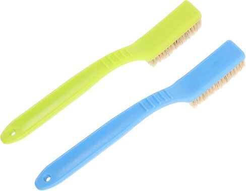 HANABASS 2pcs Rock Climbing and Bouldering Brush with Ergonomic Handle for Efficient Chalk Removal, Sturdy Plastic and Bristle Material, for Indoor and Rugged Outdoor Adventures in Saudi Arabia