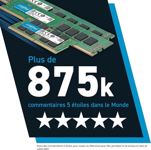 Crucial 16GB Kit (8GB x 2) DDR4 2666 MT/s (PC4-21300) UDIMM 288-Pin Memory - CT2K8G4DFRA266 in Saudi Arabia