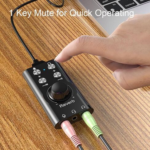 Yoidesu USB Type C External Sound Card for Laptop in Saudi Arabia