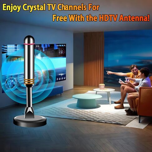 Digital Antenna for Smart TV Indoor, TV Antenna for Local Channels in Saudi Arabia
