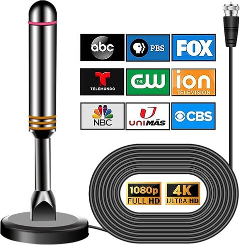 Digital Antenna for Smart TV Indoor, TV Antenna for Local Channels in Saudi Arabia