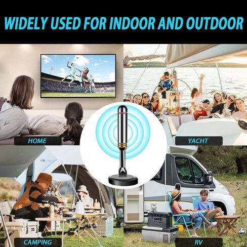 Digital Antenna for Smart TV Indoor, TV Antenna for Local Channels in Saudi Arabia