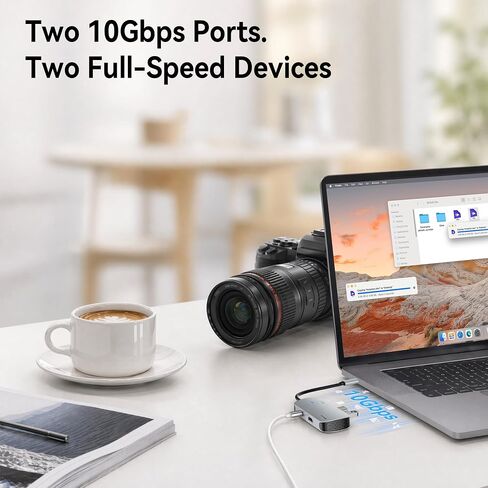 Yottamaster USB C Hub 5 في 1 مع HDMI 4K@60 هرتز لأجهزة MacBook/iPad/iMac in Kuwait