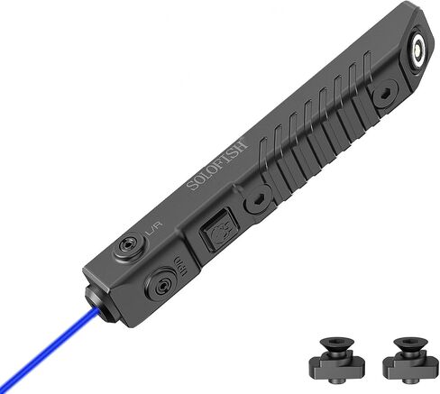 SOLOFISH Green/Red/Blue Laser Sight Compatible with Mlok Rail for Rifle in Kuwait