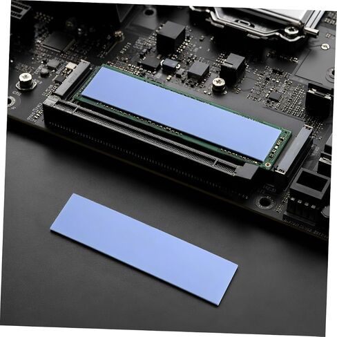 5 قطعة M.2 SSD تبريد المبرد 0.5 مللي متر وسادة حرارية من السيليكون in Kuwait