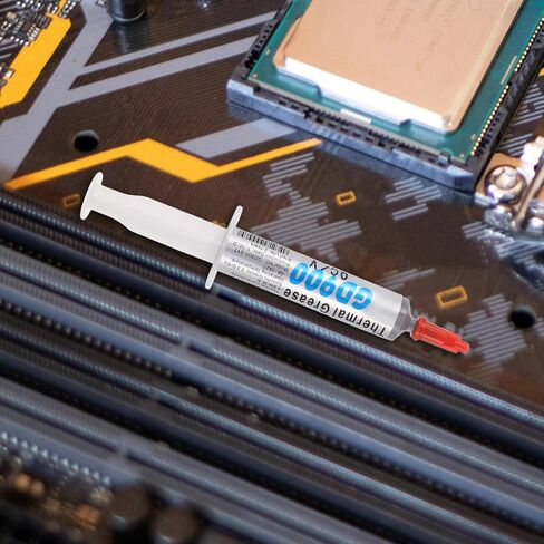 High Performance Thermal Paste with Wide Compatibility for CPU and Gpu Cooling Nonconductive Thermal Grease Heat Sink Compound for Computer Components and Processors, for DIY in Saudi Arabia