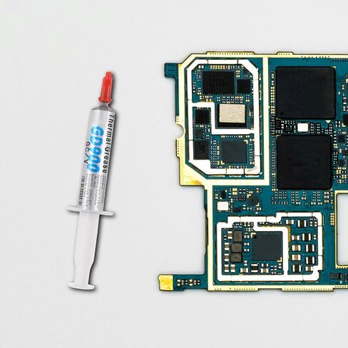 STOBAZA High Performance with Wide Compatibility Thermal Compound Paste Nonconductive Thermal Grease Plastic Material for CPU and Gpu Cooling for DIY Enthusiasts in Gaming and Computer in Saudi Arabia
