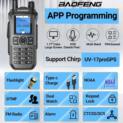 Baofeng Radio Ham Radio Handheld UV-5R Upgrade APP Programming Long Range in Saudi Arabia