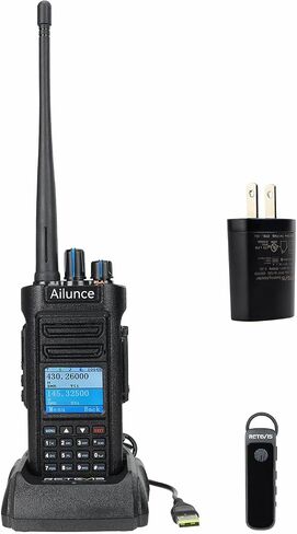 Retevis Ailunce HD2 DMR Radio, Dual Band Ham Radio with GPS Bluetooth in Saudi Arabia
