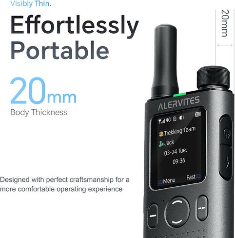 PoC Radio Walkie Talkies Long Range PoC-AT1 Handheld 2 Way Radio in Saudi Arabia