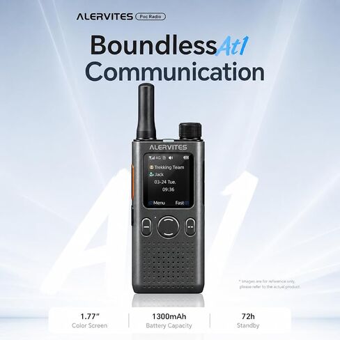 PoC Radio Walkie Talkies Long Range PoC-AT1 Handheld 2 Way Radio in Saudi Arabia