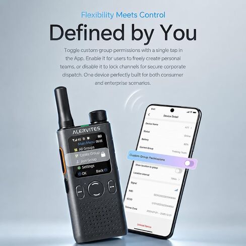 PoC Radio Walkie Talkies Long Range PoC-AT1 Handheld 2 Way Radio in Saudi Arabia