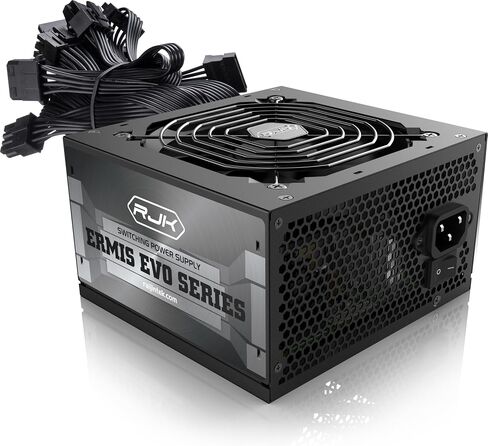 RAIJINTEK ERMIS EVO 750B Power Supply, 80PLUS Bronze, ATX 3.1 PSU with DC-to-DC Design, 12cm High-Pressure Fan, Quiet & Stable Performance in Saudi Arabia