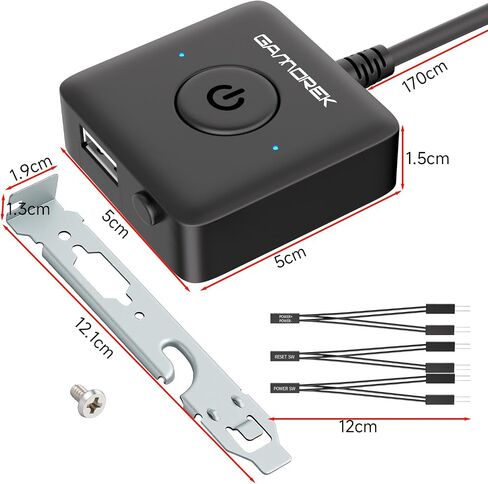 PC Power Button, Computer PC Power Switch, External PC Power Button in Saudi Arabia