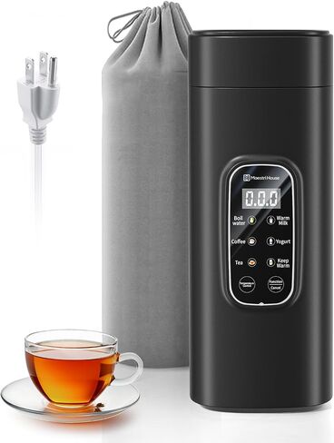 Maestri House Travel Kettle 550ml, Smart Kettle with 6 Temperature Settings in Kuwait