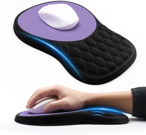 Wrist Rest for Computer Keyboard and Mouse Pad Set with Massage Design in Kuwait