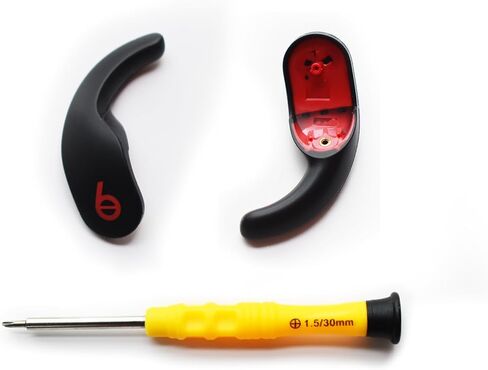 1 Pair Fit Pro Ear Hooks, Replacement for Beats Fit Pro True Wireless Headphones (Left & Right) (Black) in Kuwait