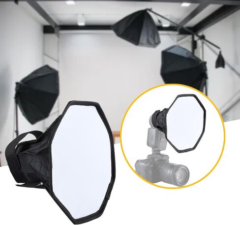 Flashes Softbox Speedlight Diffuser 20cm / 30cm, 20CM in Saudi Arabia