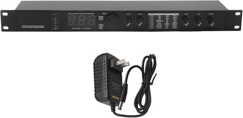 Professional Digital Reverberation Multi Effect Processor Audio Processor Equalizer Easy Install US Plug in Saudi Arabia