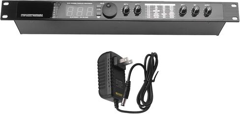 Professional Digital Reverberation Multi Effect Processor Audio Processor Equalizer Easy Install US Plug in Saudi Arabia