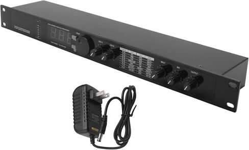 Professional Digital Reverberation Multi Effect Processor Audio Processor Equalizer Easy Install US Plug in Saudi Arabia