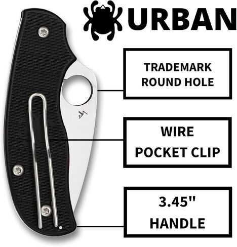 Spyderco Urban Folding Pocket Knife, PlainEdge in Saudi Arabia