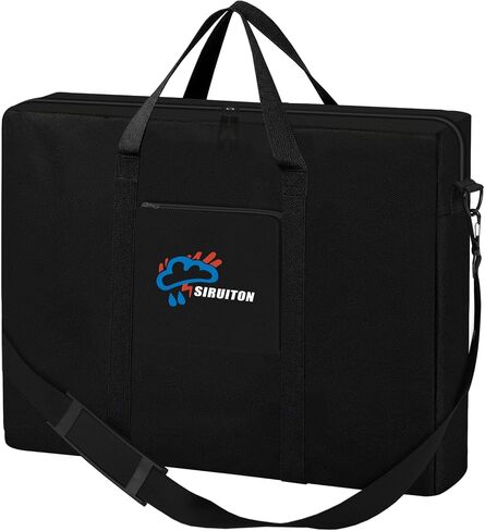 SIRUITON Folding Table Storage Bag Fits 8FT Tables, Thick 600D Oxford in Kuwait