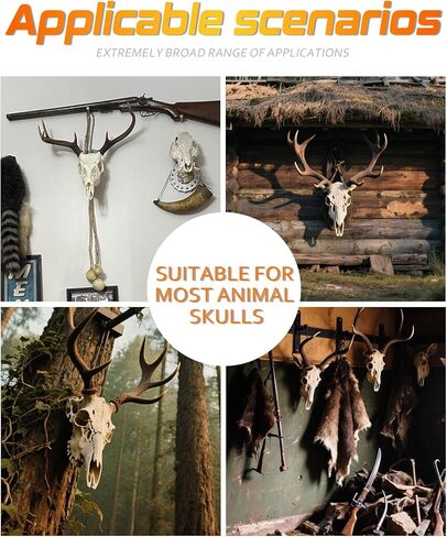 Deer Skull Mount Hanger, Adjustable European Mount Skull Hanger in Saudi Arabia