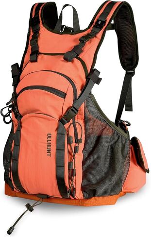UIIHUNT Upland Bird Hunting Vest, Blaze Orange Upland Bird Backpack Vest in Saudi Arabia