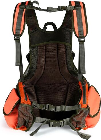 UIIHUNT Upland Bird Hunting Vest, Blaze Orange Upland Bird Backpack Vest in Saudi Arabia