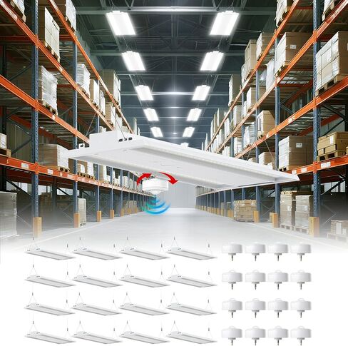YXL PIR Motion Sensor for Linear High Bay Light, 40FT Ceiling & 50FT Wall Mount Detection Diameter, 360 Degree Range, for Warehouse Workshop Gyms in Saudi Arabia
