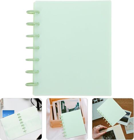 Photocard Binder Album Large Capacity Four-pocket Design with 20 Pages and 4 Grids Per Page, Pp Material Photo Card Holder Book Easy to Carry for Kpop Photocards, Business Cards in Kuwait