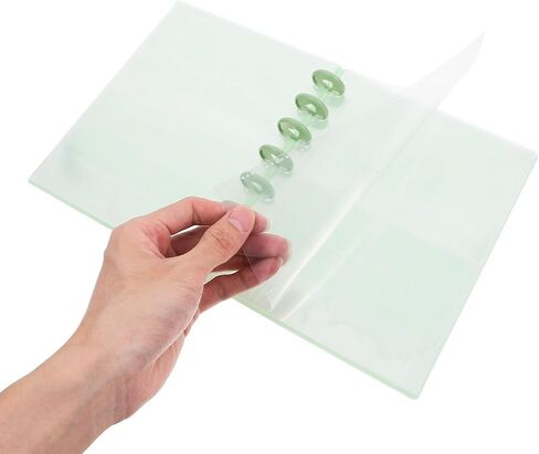 Kisangel Photo Album Binder Small with Compact Design, 20 Pages and Four-pocket Layout, Sturdy Pp Material for Kpop Photocard Collection and Photo Preservation in Saudi Arabia