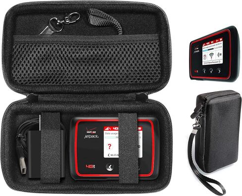 Case for Verizon Jetpack Hotspot WiFi Device, MiFi 6620L, 8800L, Jetpack 4G LTE Mobile Hotspot, TP-Link AC750 Wireless Portable Nano Travel Router in Saudi Arabia