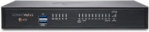 SonicWall TZ670 Gen7 Firewall | Wi-Fi Security Appliance with Multi-Gig Throughput, Next-Gen Protection, and High-Speed Wireless Performance (02-SSC-2837) in Saudi Arabia